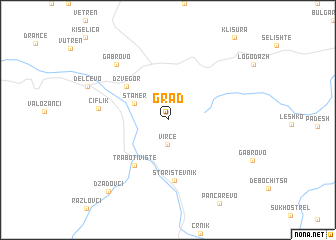map of Grad