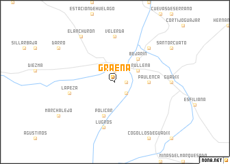 map of Graena