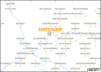 map of Gräfendorf