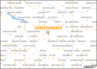 map of Grafenhausen