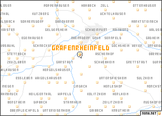 map of Grafenrheinfeld