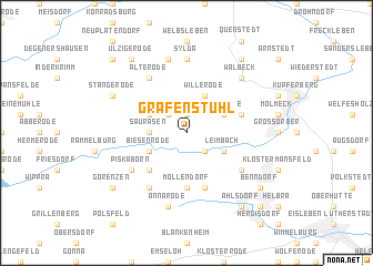 map of Gräfenstuhl