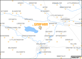 map of Grafham