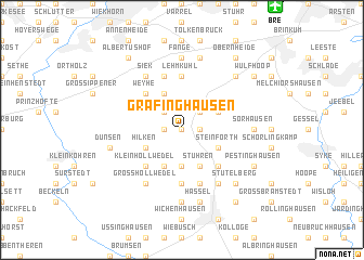 map of Gräfinghausen