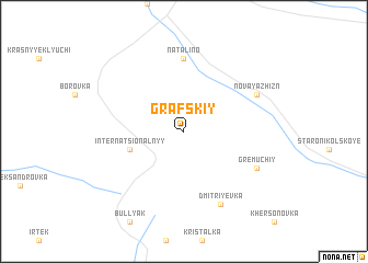 map of Grafskiy