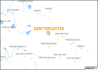 map of Grafton Center