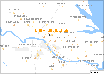 map of Grafton Village