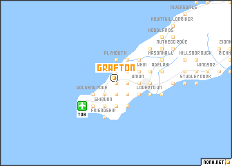 map of Grafton