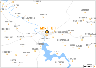 map of Grafton