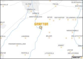 map of Grafton