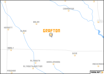 map of Grafton