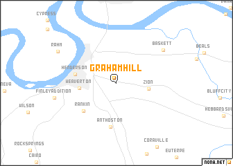 map of Graham Hill