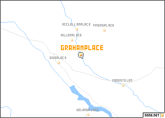 map of Graham Place