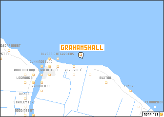 map of Grahams Hall