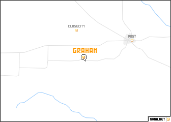 map of Graham