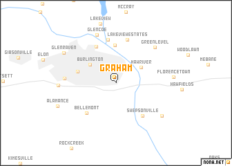 map of Graham
