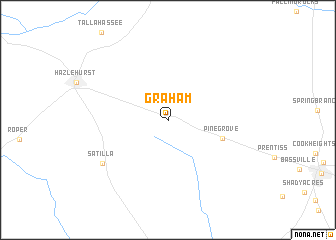 map of Graham