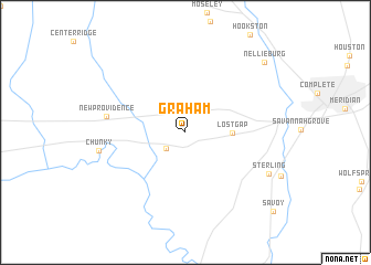 map of Graham