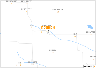 map of Graham