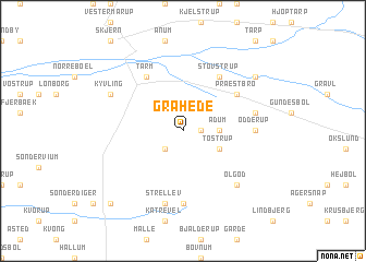 map of Gråhede