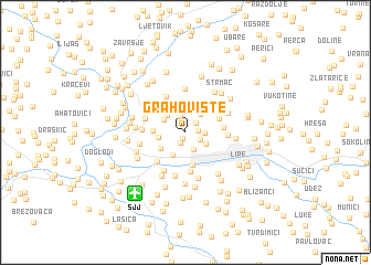 map of Grahovište