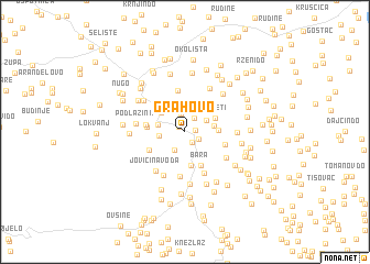 map of Grahovo