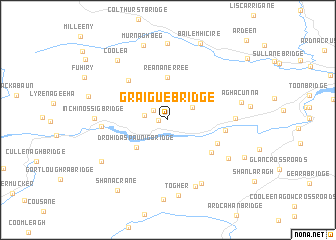 map of Graigue Bridge