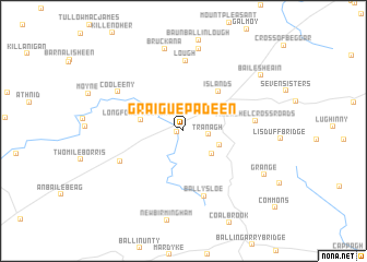 map of Graiguepadeen