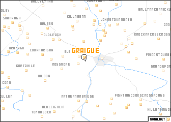 map of Graigue