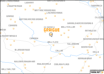 map of Graigue