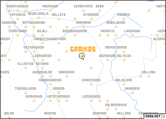 map of Graikós