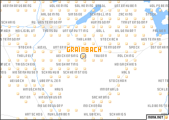 map of Grainbach