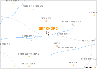 map of Grakhovo