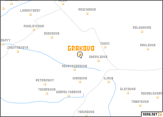 map of Grakovo