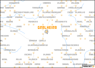 map of Gralheira