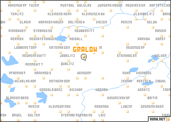 map of Gralow