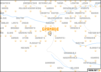 map of Gramade