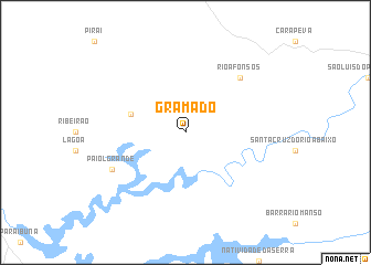 map of Gramado