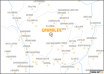 map of Gramales
