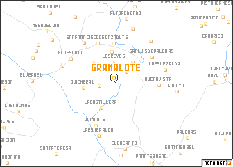 map of Gramalote