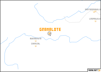 map of Gramalote