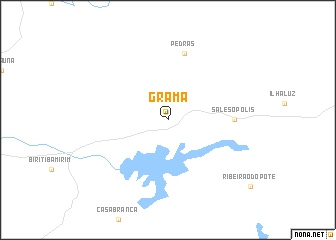 map of Grama