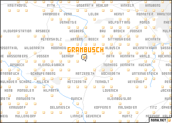 map of Grambusch