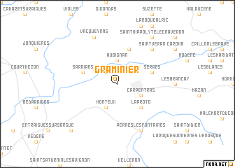 map of Graminier