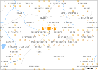 map of Gramke