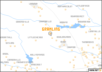 map of Gramling