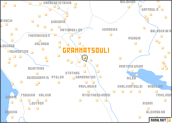 map of Grammatsoúli