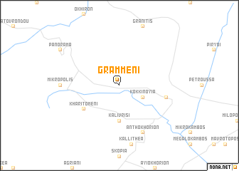 map of Gramméni