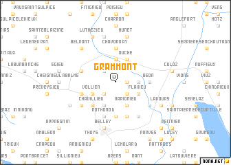 map of Grammont