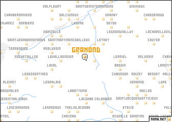 map of Gramond